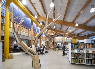 Børneafdelingen på Hovedbiblioteket i Esbjerg