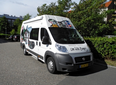 foto af den lille bogbus