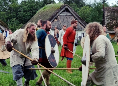 Kamp på marken 