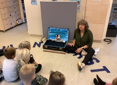 Halla fortæller om Mikkel og Fortunas rejse