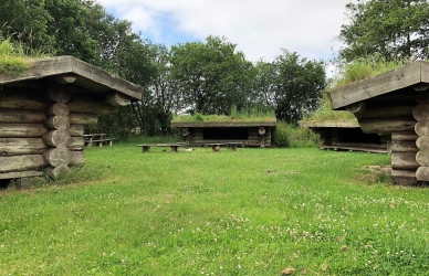 Shelterplads ved Guldager Naturskole