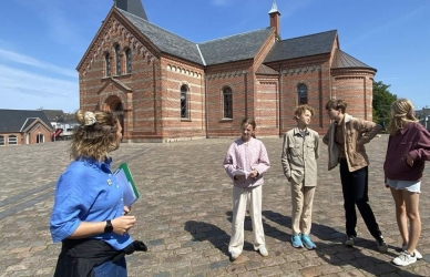 Billede fra byvandring