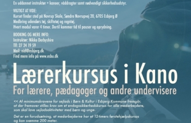 flyer til lærerkursus